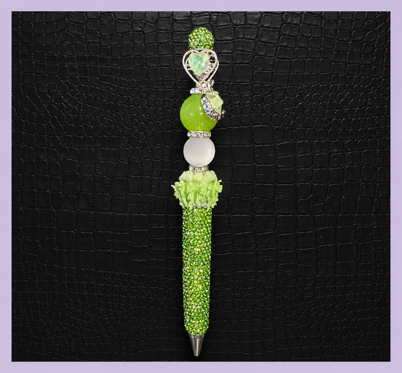 Heart Charm Pen – Cute Decorative Writing Pen